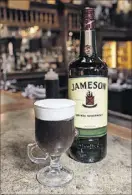  ?? MIA YAKEL ?? Brick Store Pub Irish Coffee is made with brown sugar syrup, Jameson, coffee, and whipped cream.