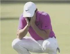  ??  ?? 0 Rory Mcilroy is left to rue a near miss after finishing second at Wentworth.