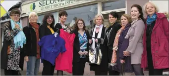  ?? Photo by John Reidy. ?? Betty Riordan, Joan Brosnan, Annette O’Connor, Mary Fitzgerald, Tara Howarth, Kathleen Kennedy, Maria Nolan, Peggy Reidy, Síle Kerley, and Mary Howarth.