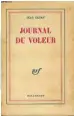  ??  ?? «Diario del ladrón» Jean Genet Portada de la primera edición de la obra que salió en 1949