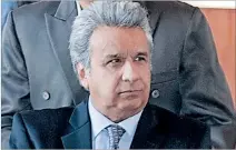  ?? ARCHIVO / EXPRESO ?? Autoridad. El presidente electo Lenín Moreno asumirá esta semana.