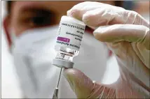  ?? AP 2021 ?? German officials also have chosen to limit Astrazenec­a’s coronaviru­s vaccine in people under 60 after more unusual blood clots were reported in a small number of people who received the shots.