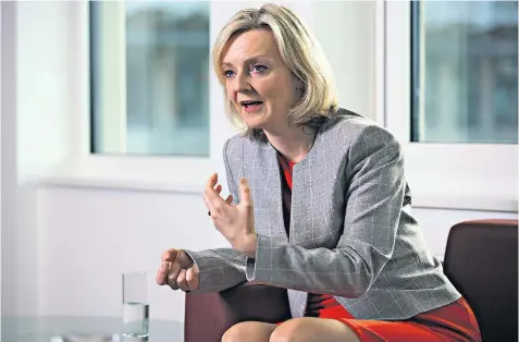  ??  ?? When Liz Truss was appointed Justice Secretary by Theresa May in July she ended 800 years of male dominance in the role