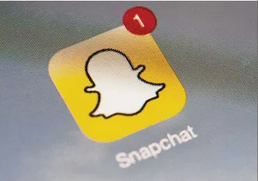  ??  ?? Online studio: Snap is working to mature its advertisin­g business model.