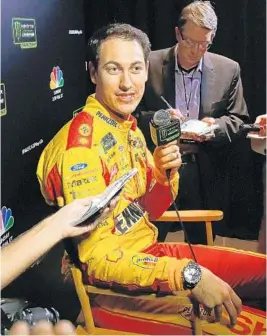  ?? CHRIS TROTMAN/GETTY ?? Joey Logano arrives in South Florida looking for his first Cup points title — and he must compete against drivers who have already won championsh­ips.