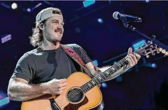  ?? David Lehr ?? Country singer Morgan Wallen will perform May 26 at Minute Maid Park.