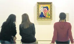  ??  ?? In 1995, Costantini paid a record US$3.2 million for Frida Kahlo’s 1942 Self-Portrait with Monkey and Parrot.