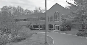  ?? GOOGLE MAPS ?? The exterior of a two-story profession­al office building at 735 Ceramic Place in Westervill­e where a conditiona­l use permit has been requested from that city’s planning commission to open a K-8 charter school.