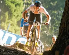  ?? Foto: Thomas Weschta, Ego-Promotion ?? Ein Ass auf dem Mountainbi­ke ist Georg Egger schon lange. Er wünscht sich für das kommende Jahr einen Weltcup-Sieg – und wenn’s nach ihm geht, darf es sogar noch ein bisschen mehr sein.