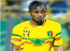  ??  ?? Mali’s Captain Aissata Traore