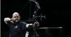  ?? INVICTUS GAMES FOUNDATION ?? Canadian Luc Martin won a silver medal in archery at the 2014 games.