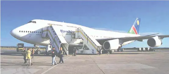  ??  ?? Plans to introduce flights between Bulawayo and Windhoek are said to be at an advanced stage