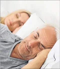  ?? Picture: iSTOCK ?? RELIEVED OF STRESS: Good sex and a good night’s sleep are said to be better than money