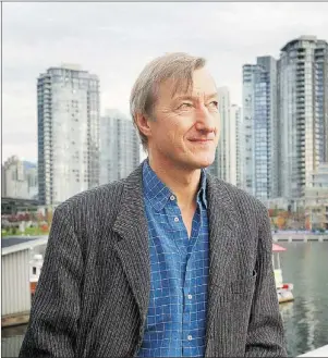  ?? IAN LINDSAY/ ?? British author Julian Barnes is a lifelong collector of books. By the late 1970s, he was spending half his income on books. “I became a bit less of a book collector after I published my first novel,” he writes.