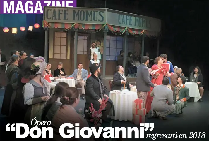  ?? La Compañía Lírica Nacional presenta cada año grandes óperas en el país. Cortesía CLN/La República ??