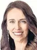  ??  ?? Jacinda Ardern