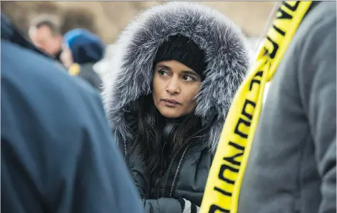  ?? JOJO WHILDEN/NETFLIX ?? Toronto-born Veena Sud explores racial tensions in the United States in her new Netflix series Seven Seconds.