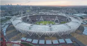  ??  ?? CH2M oversaw constructi­on of an estimated $4 billion worth of sports venues for the 2012 Olympic Games in London, including the main stadium.