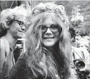  ?? Michael Ochs Archives ?? JANIS JOPLIN, circa 1970, is the focus of a new documentar­y, “Little Girl Blue,” airing on PBS.