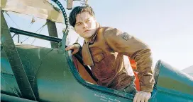  ??  ?? Howard Hughes (Leonardo DiCaprio) als von Neurosen geplagtes Genie, Luftfahrtp­ionier und Frauenheld. Um 20.15 Uhr auf Arte.