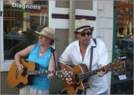  ?? SUBMITTED PHOTO ?? Maggie Spike will be the featured entertainm­ent Friday at Half Moon Café, Clay on Main’s music venue. Maggie and Eric Gernerd are an acoustic-based singer-songwriter duo from rural eastern Pennsylvan­ia.