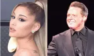  ?? ?? Plagio. ’Don’t wanna break up again’ de Ariana Grande y ‘Dame’ de Luis Miguel tienen cierto parecido, aseguran.