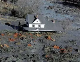  ?? FILE PHOTO BY J. MILES CARY ?? Coal ash waste has tainted hundreds of waterways and undergroun­d aquifers in numerous states with heavy metals and other toxic contaminan­ts.