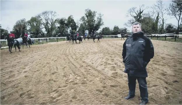  ??  ?? 0 Gordon Elliott, a leading race horse trainer who has won the Grand National three times, is at the centre of an IHRB investigat­ion and said he “cannot apologise enough”