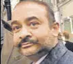  ??  ?? Nirav Modi