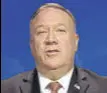  ??  ?? Mike Pompeo