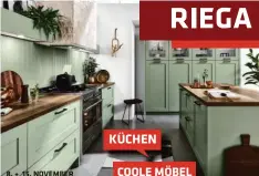  ??  ?? COOLE MÖBEL