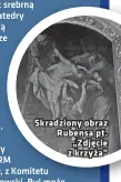  ?? ?? Skradziony obraz Rubensa pt. „Zdjęcie z krzyża”