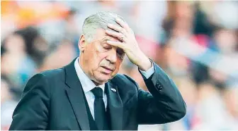  ?? EUROPA PRESS ?? Carlo Ancelotti, entrenador del Real Madrid