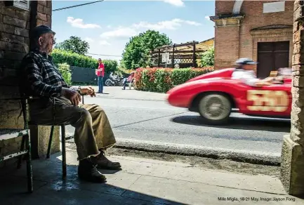  ??  ?? Mille Miglia, 18-21 May. Image: Jayson Fong