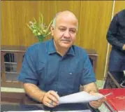  ?? SONU MEHTA/HT PHOTO ?? Delhi education minister Manish Sisodia said the CBSE should have conducted retest on selected centres only.
