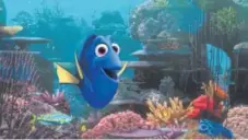  ?? Provided by Pixar, Disney ?? "Finding Dory."