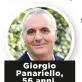  ??  ?? Giorgio Panariello, 56 anni.