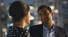  ?? THE ASSOCIATED PRESS ?? Aziz Ansari in a scene from, "Master of None." Ansari is nominated for an Emmy Award for outstandin­g lead actor in a comedy series, the sole Asian-American acting nominee.