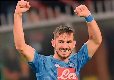  ?? LAPRESSE ?? Fabian Ruiz, 22enne spagnolo, centrocamp­ista del Napoli arrivato: finora 2 gol in campionato dalla panchina