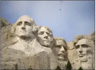  ?? (AP/David Zalubowski) ?? Mount Rushmore is seen at the national memorial in September in Keystone, S.D.