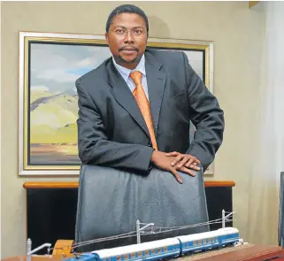  ?? /File picture ?? Debt burdens: Transnet CEO Siyabonga Gama told Parliament’s public enterprise­s committee recent downgrades had made the cost of borrowing much more expensive.