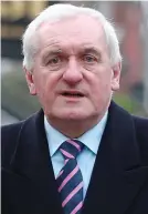  ??  ?? Bertie Ahern: Believes Brexit could lead to a referendum