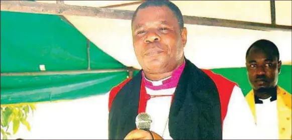  ??  ?? Primate of African Church of Nigeria, Dr Emmanuel Udofia