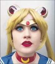  ?? Cheryl A. Guerrero Los Angeles Times ?? KELLY EDEN is Sailor Moon at last year’s WonderCon, which takes place in Anaheim over the weekend.