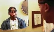  ?? Quantrell Colbert ?? Demetrius Shipp Jr. stars as the late rapper Tupac Shakur in “All Eyez on Me,” in theaters June 16.