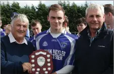  ??  ?? A MORE economical Our Lady’s Island/St. Fintan’s outfit overcame the brave effort of Moguegeen Gaels to capture the Enniscorth­y Guardian Juvenile hurling Roinn 2 shield in Taghmon.
When playing with the wind in the first-half, the Fethard and Clongeen...