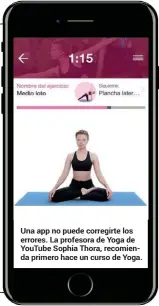  ??  ?? Una app no puede corregirte los errores� /a proIesora Ge &lt;oJa Ge &lt;ouTuEe 6opKia TKora� recoPienGa priPero Kace un curso Ge &lt;oJa�