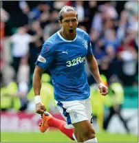  ??  ?? Bruno Alves celebrates scoring the equaliser