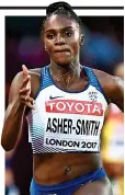  ?? GETTY IMAGES ?? Focus: Asher-Smith will run in the 200m