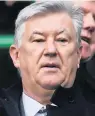  ??  ?? IN TALKS Peter Lawwell